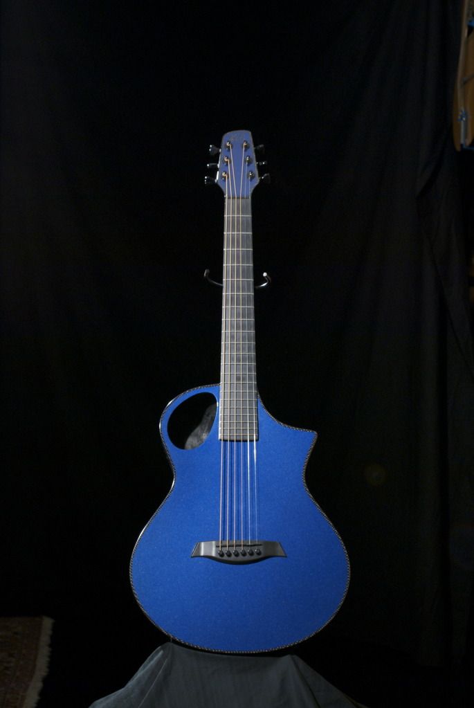 Carbon Fibre guitars RainSong and Composite Acoustics at Bluedog